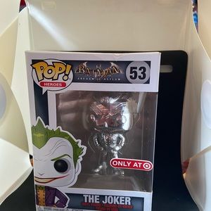 Lot of 4 funko chrome joker